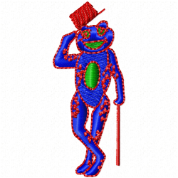 Frogs Embroidery Design 12 Frogs Embroidery Design 12